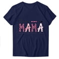 thumbnail image 1 of Blusas de Manga Corta para las Mujeres Divertido Impreso Cuello Redondo Tee, Vintage Humor Gráfico Blusas de Primavera para las Mujeres, 1 of 3