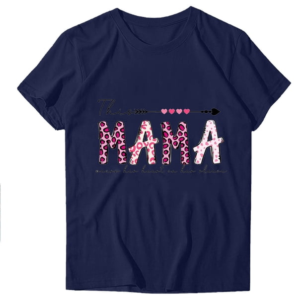 Blusas de Manga Corta para las Mujeres Divertido Impreso Cuello Redondo Tee, Vintage Humor Gráfico Blusas de Primavera para las Mujeres