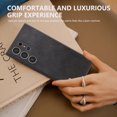 thumbnail image 5 of For Samsung Galaxy S24 Ultra 5G ABEEL Dual Color Cowhide Texture PU Phone,iPhone 15 Pro Max, 5 of 5