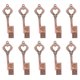 thumbnail image 1 of 10X USB 2.0 Metal USB Pen Drive Pure Copper Heart USB Flash Drive Key (Copper, 8GB), 1 of 5