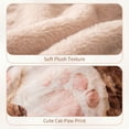 thumbnail image 4 of Cozy Plush Cat Sleeping Bag for Adults, 68.90in x 31.50in Warm Fleece Sleep Sack, Winter Soft Washable Sleep Bag for Camping, Travel, Sleepovers, Home Lounging (A), 4 of 5