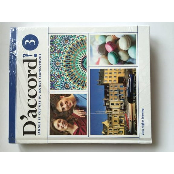 Pre-Owned D'accord 2015 Level 3 Student Edition with Supersite Code, 9781618578655, 1618578650, Hardcover,