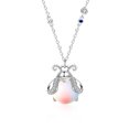 thumbnail image 1 of Collar de Luciérnaga TUNC Colgante de murciélago que brilla en la oscuridad para mujer regalo de joyería animal, 1 of 4