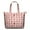 Pink Cow Strawberry-1, variant on Pink Cow Strawberry Pattern Travel Tote Bags for Women Carry On,Large Weekender Bags for Women Travel,Multi Functional Duffle Bag for Work,Shopping,Sports