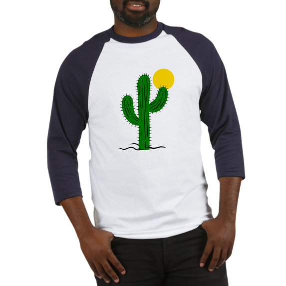 CafePress - Cactus116 Baseball Jersey - Cotton Baseball Jersey, 3/4 Raglan Sleeve Shirt