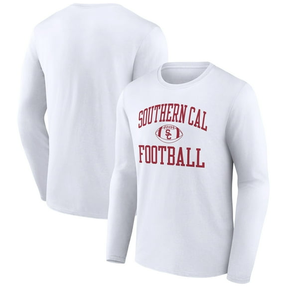 Men's White USC Trojans First Sprint Team Long Sleeve T-Shirt
