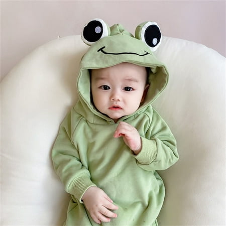 

Aayomet Rompers Baby Boy Baby Boy Clothes Cowboy Jumpsuit Cow Printed Onesie Long Sleeve Bodysuit Fall Winter Outfit Green 12-18 Months