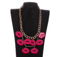 thumbnail image 2 of Collar de Labios Zulema de Encanto de Moda Zulema Collar de labios de mujer, 2 of 8
