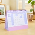 thumbnail image 4 of TABLZONE 2026 Desktop Calendar Compact Freestanding Daily Planner for Home and Office Use, Easy-to-Read Paper Schedule Organizer, 4 of 7