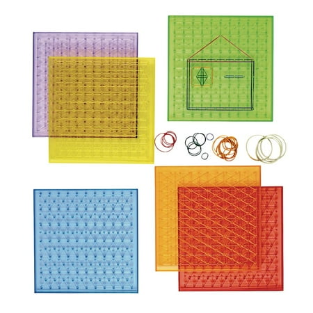 UPC: 0191487032278 | Excellerations Translucent Geo Boards – Set of 6
