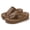 brown, variant on Women’s Platform Thong Sandals, Wedge Flip Flop Slides, Casual Beach Sandals