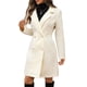 thumbnail image 3 of Gabardina de Moda para Mujer, de Larga, Solapa, Doble Botonadura, Gruesa, Corte A, Estilo Gabardina Beige M, 3 of 10