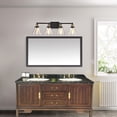 thumbnail image 6 of RADIANCE Goods Contemporary 4 Light Rubbed Bronze Bath Vanity Fixture 32" Width, 6 of 9