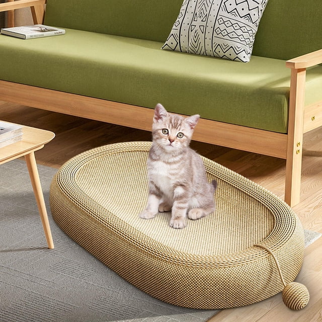 Rascador para gatos, salón, gatito, sofá, sofá, muebles de protección para gatitos, gatos pequeños, medianos y grandes, juguetes para mascotas de inte