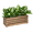 Off-White, variant on THYOI 29.5”L x10.75”W x10.75”H Acacia Wood Window Box Planter  (Large, Golden Teak)