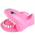 thumbnail image 1 of MasteelfCA Finger Biting Shark Creative Joke Trick Tooth Extraction Game Interactive Toys for Children and Parents (Pink), 1 of 7