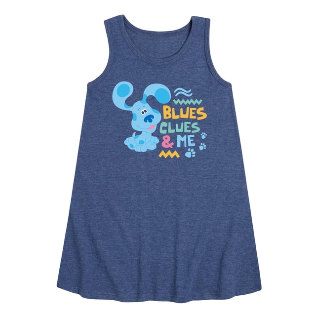 Blue's Clues 4 Piece Toddler Pajama Set - 100% Cotton, Snug Fit, Blue & Magenta Print