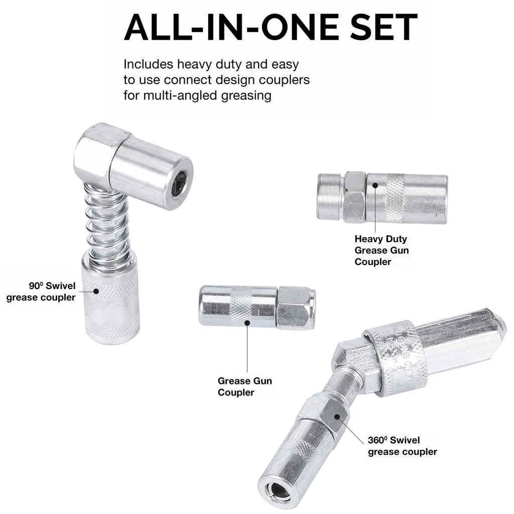 PhoneSoap Grease G un Lubrication Aid Kit Zerk Fittings Lube