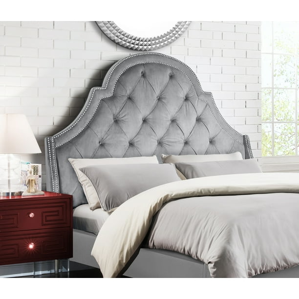 Chic Home Constantine Velvet Modern Contemporary Button Tufted with