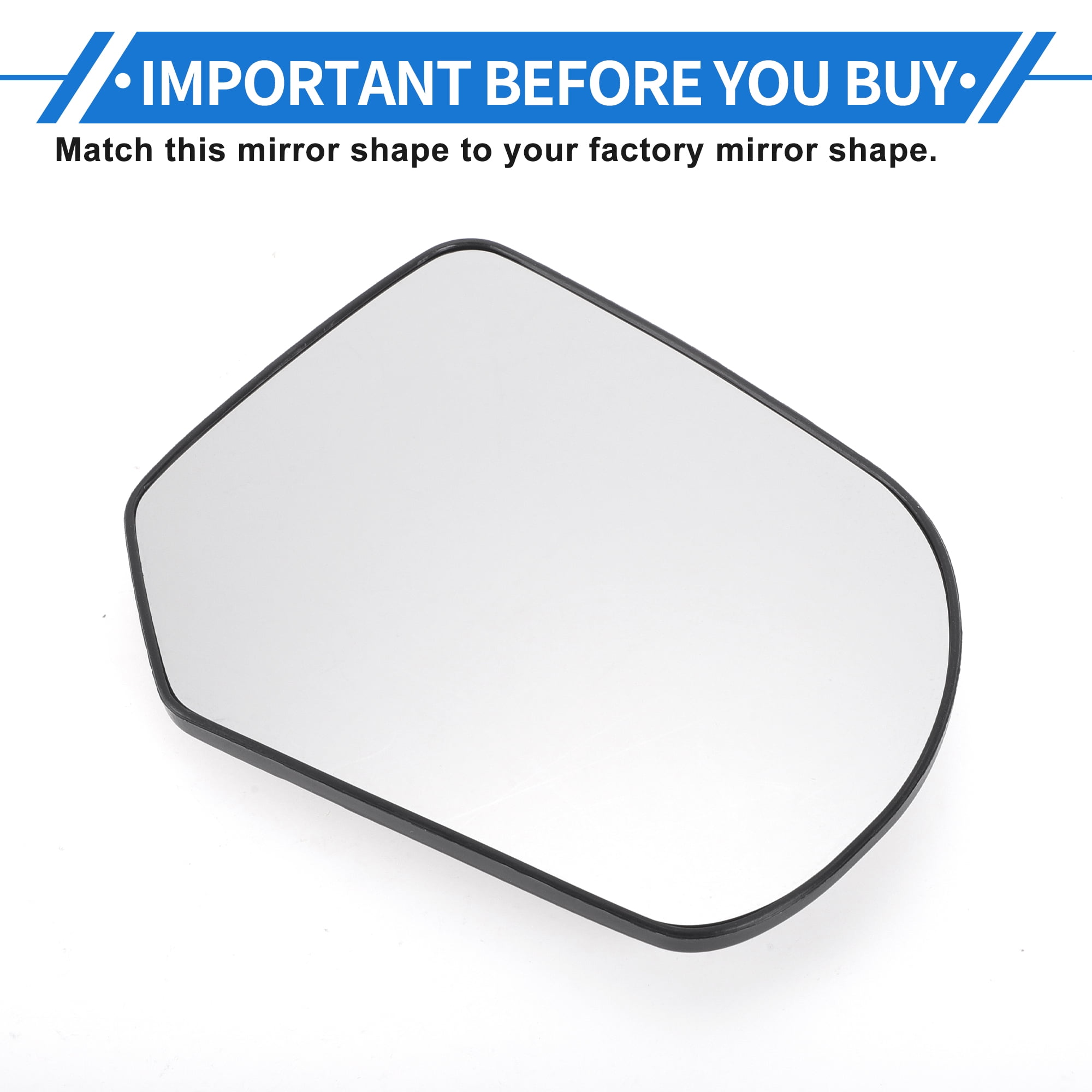 Unique Bargains Heated Mirror Glass for Hyundai Ioniq 5 2021-2024 Right Side