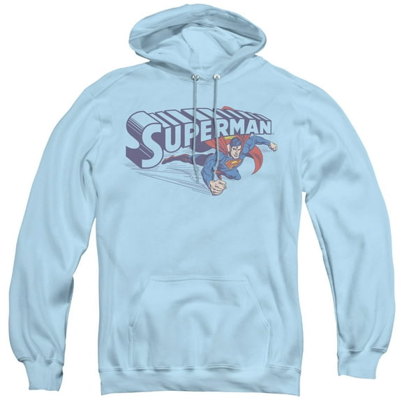Superman - Under Logo - Pull-Over Hoodie - Large
