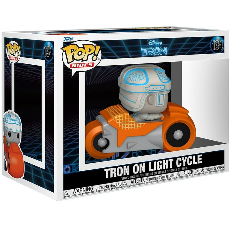 Funko POP! Rides Deluxe: Tron (1982) - Tron on Light Cycle