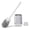 wall mounted+stand toilet brush, variant on Maoface Toilet Bowl Brush and Holder with Long Handle for Bathroom,Standing & Wall Mountable