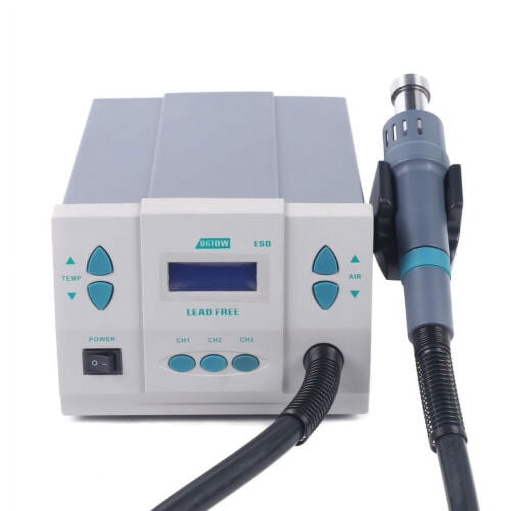 861DW Digital Heat Gun Air Rework Station Soldering Heat Gun 1000W 110V