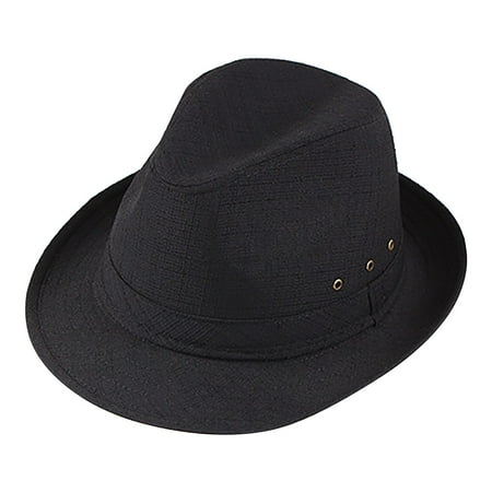 Kelon Unisex Classic Fedora & Jazz Cap Shor… product image
