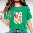 thumbnail image 6 of DDAPJ pyju 2025 Mother's Day Short Sleeve T-shirts for Women Grandma Mom Cute Graphic Tees Mama Gift Tops Green S, 6 of 8