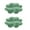 Mint Green-MG-home supplies, variant on LEFTHIGH Home Divided Candy Box Household Nut Tray Dried Fruit Snack Tray Living Room Plastic Serving Tray 23x23x4cm 2 Pieces Multiple Colors Home