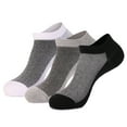 thumbnail image 4 of Calcetines de algodón de gran tamaño para hombre, calcetines de algodón para primavera y verano, calcetines deportivos cortos, calcetines náuticos grandes, 4 of 5