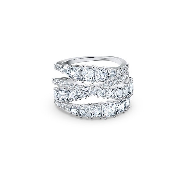 Anillo Swarovski TWIST Forma Espiral 125 Aniversario De Mujer a gife Joyería De Cristal Para g140 Gao Jiahui unisex