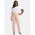 thumbnail image 2 of Terra & Sky Women's Plus Size Straight Leg Skinny Jeans, 2 of 5