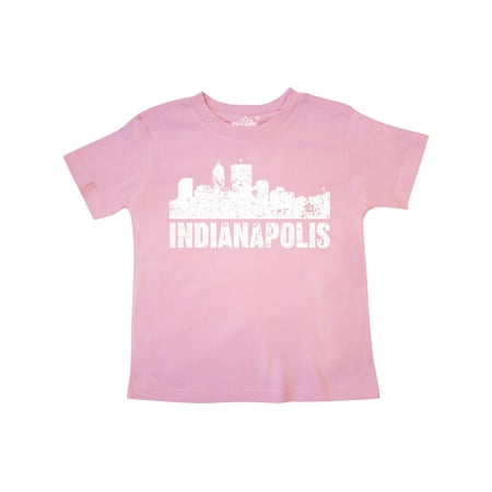 

Inktastic Indianapolis Skyline Grunge Gift Toddler Boy or Toddler Girl T-Shirt