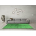 thumbnail image 3 of Ahgly Company Indoor Rectangle Oriental Emerald Green Industrial Area Rugs, 7' x 10', 3 of 4