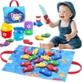 thumbnail image 1 of Juego de pesca con gagules Montessori, con vasos apilables, de 1 a 3 años, 1 of 6