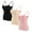 Pink a16, variant on qolati 3 Pack Built in Bra Tank Tops for Women Soft thin Adjustable Spaghetti Strap Camisoles Workout Shelf Bra Tank Top Basic Undershirts