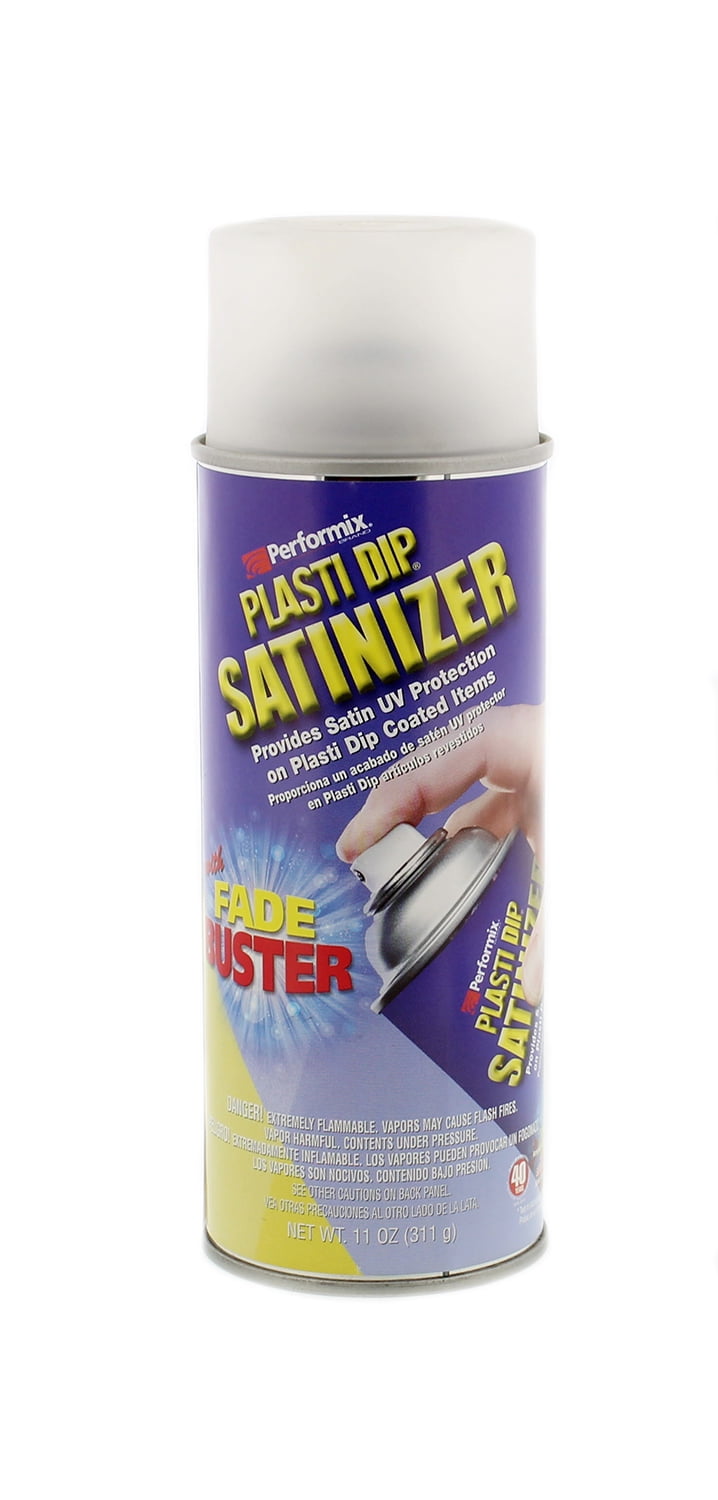 Performix Plasti Dip 11280 Satinizer with Fade Buster Rubber Spray