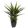 thumbnail image 4 of Nearly Natural Agave Artificial Plant with Planter - 30" - Green, 4 of 5