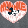 thumbnail image 3 of Disney - Minnie Mouse - Retro Heart - Men's Long Sleeve T-Shirt, 3 of 5