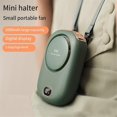 thumbnail image 3 of Portable Hanging Neck Fan, 2000mAh Wearable Mini Fan, Battery Operated USB Rechargeable 3 Speed Air Cooler, 3 of 5