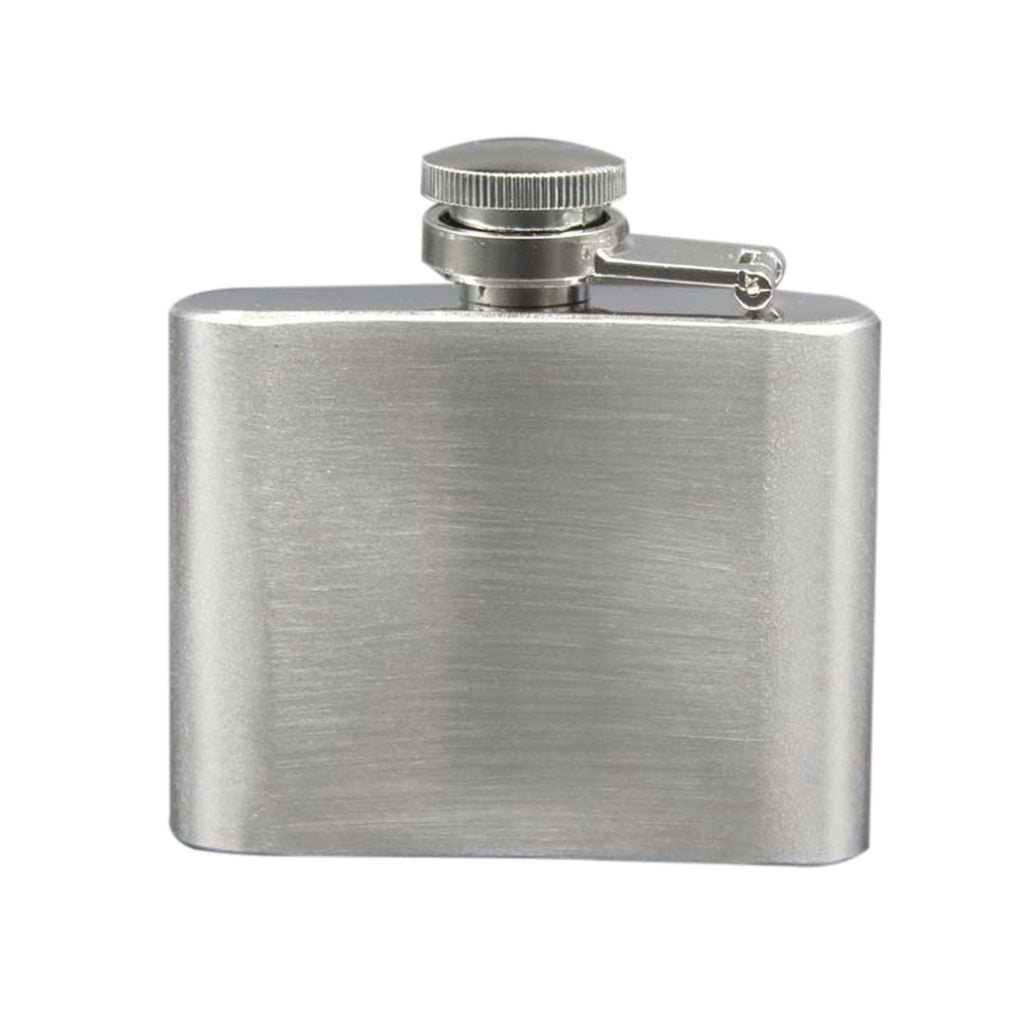 2 OZ Portable Stainless Steel Hip Flask Wine Tube Whisky Alcohol Drinkware 