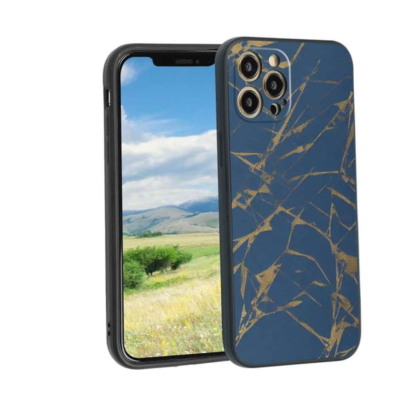 Gold-Smart-Cover-For-142 Phone Case, Degined for iPhone 12 Pro Max Case Men Women, Flexible Silicone Shockproof Case for iPhone 12 Pro Max