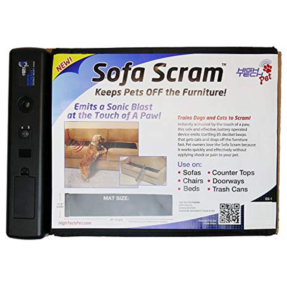 Sofa Scram Keeps Pets Off Furniture!