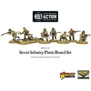 Bolt Action Miniatures - Warlord Games Soviet Infantry 28mm Miniatures- 40 Soviet Infantry Military Models, WW2 Model Kits, Miniature Wargaming by Wargames Delivered- Plastic Model Kits Military