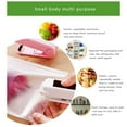 thumbnail image 4 of jesticaly Mini Plastic Heat Sealer Sealing Machine Handheld Storage Thermal Closure Packer Household Accessories for Food White 1Set, 4 of 6