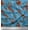Turquoise Blue, variant on Soimoi Cotton Duck Fabric Tiger Animal Skin Print Fabric by the Yard 42 Inch Wide