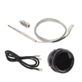 thumbnail image 1 of EGT Meter, 52mm Accurate Reading Universal Fit Exhaust Gas Temperature Gauge 200 To 1300 Degrees Celsius   For Vehicles, 1 of 8