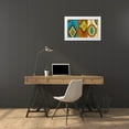 thumbnail image 4 of Patricia Pinto 4x14 White Modern Wood Framed Wall Art Titled - Quatrefoil Trio III, 4 of 5